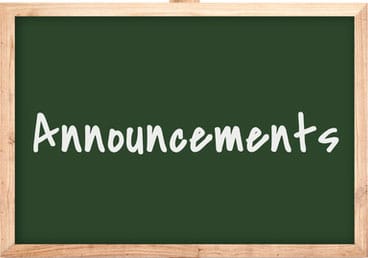 Spring Creek Oaks Announcements
